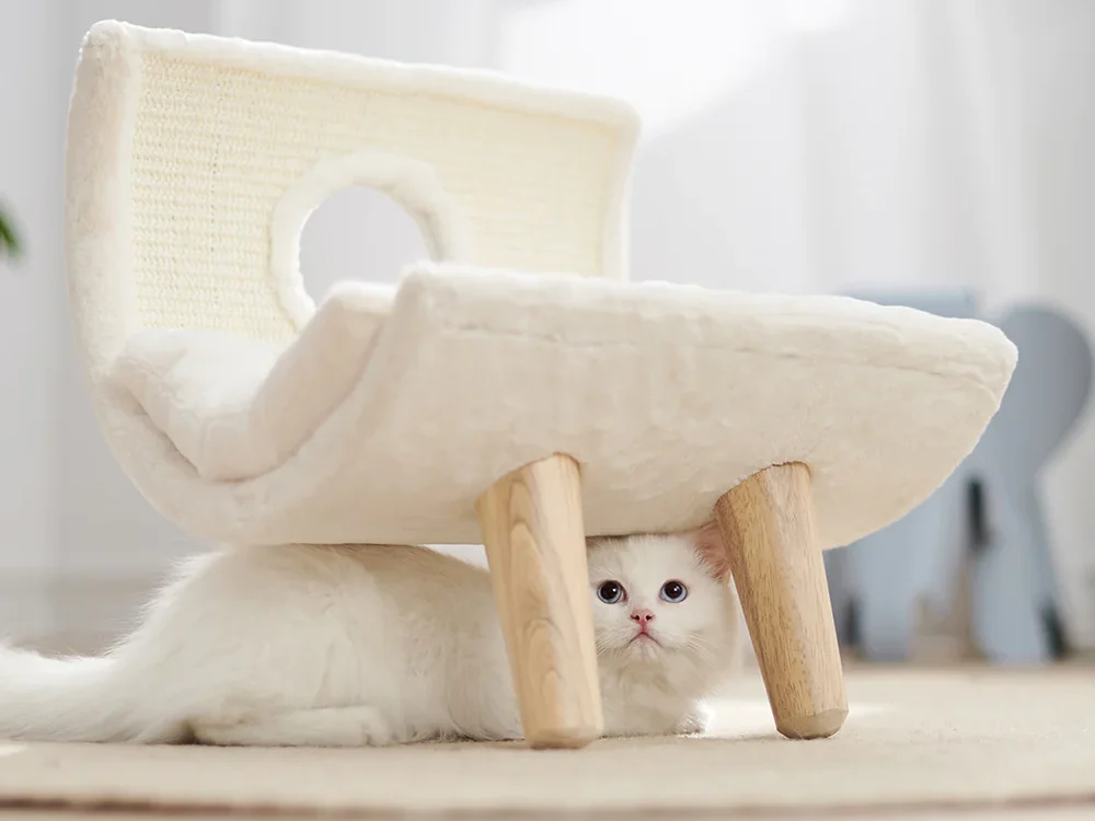 Cat Tower with Plush Bed