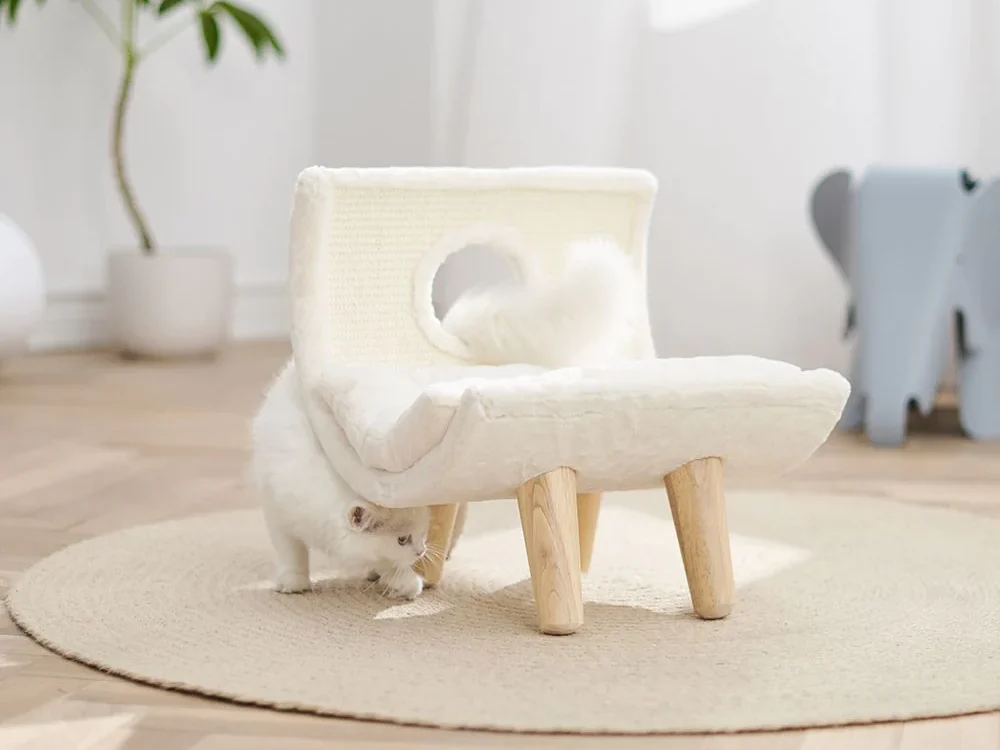 Cat Tower with Plush Bed