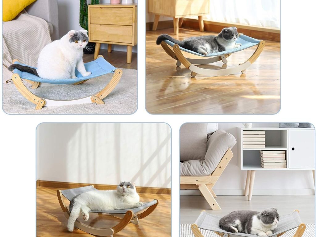 Wooden Cat Hammock