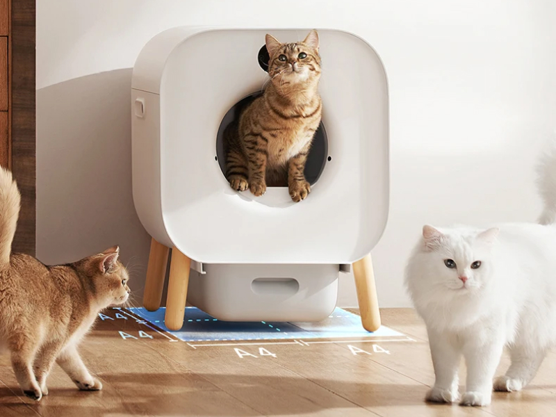 Smart Automatic Cat Litter Box